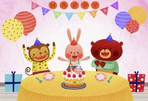 廣州澳盾第一季度員工生日會！